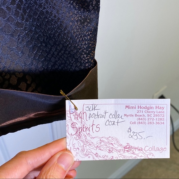 NWT High Spirits by Mimi Hodgin Hay Jacket - Picture 4 of 9